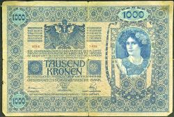 Geldschein 1000-Kronen